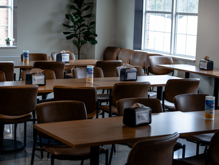 Acadia Cafe Eating Area